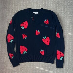 Loft Strawberry Sweater